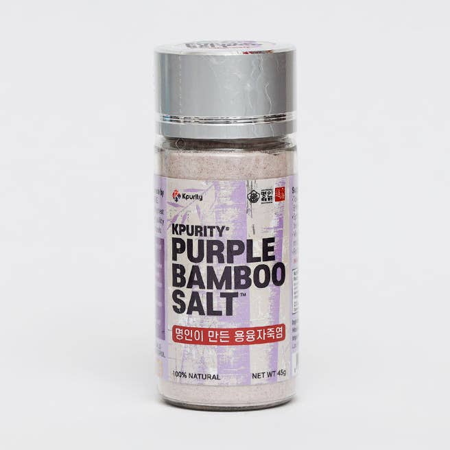 Artisan Yongyung Purple Bamboo Salt 45g (Powder) for wholesale by KPurity