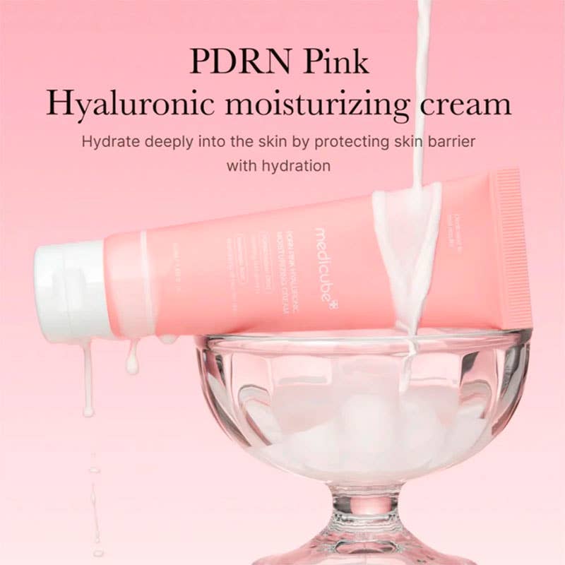 Exod International - Wholesale Facial Moisturizer - medicube PDRN Pink Hyaluronic Moisturizing Cream 50ml2