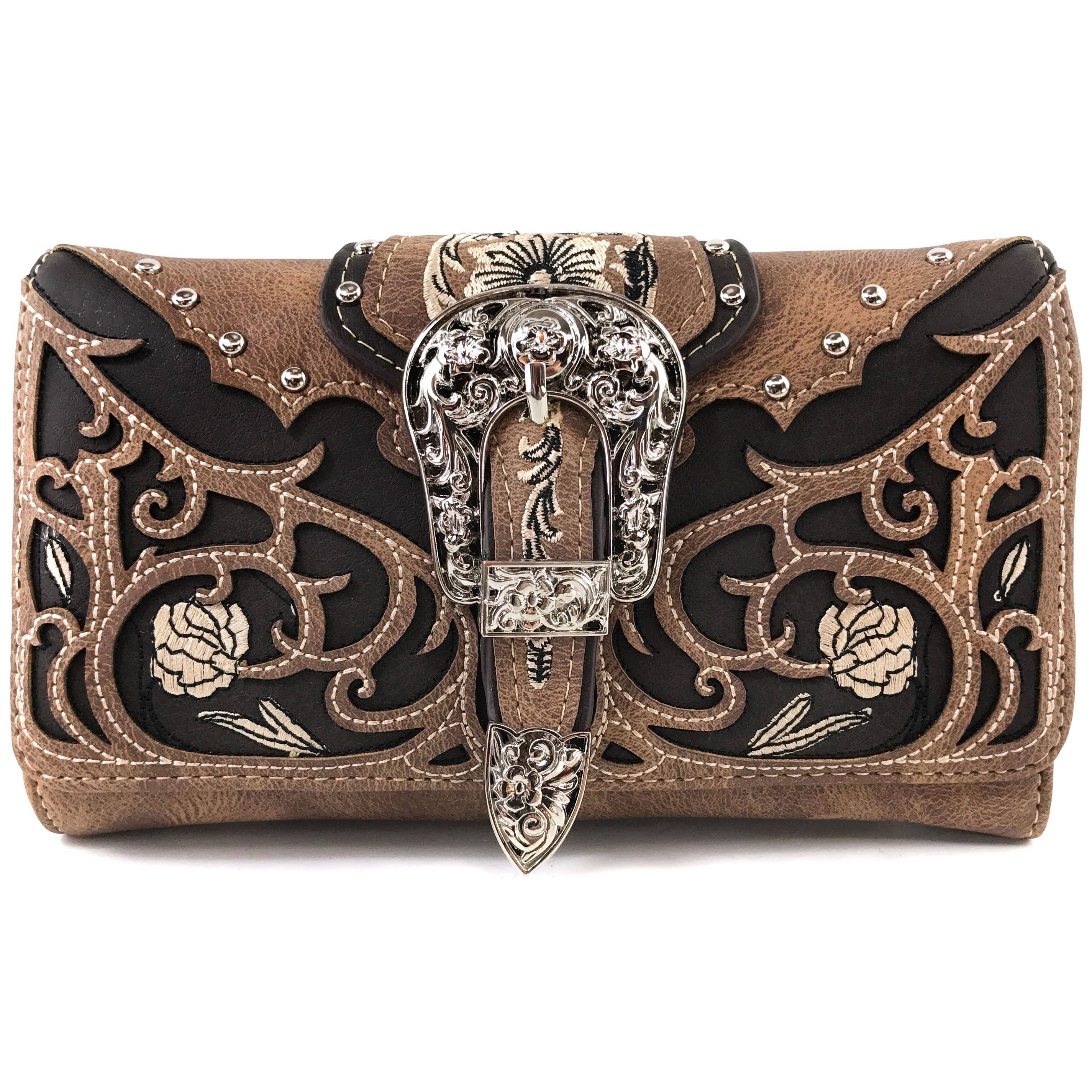 Lunar Deer - Wholesale Portemonnee - Dames - Westers Bloemenrank Portemonnee11