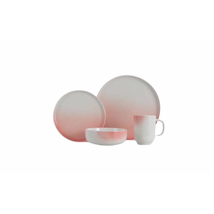 Kadra Kitchenware - Wholesale Dinnerware Set - Vikko Classic Breeze 16 Pc Porcelain Dinnerware Set