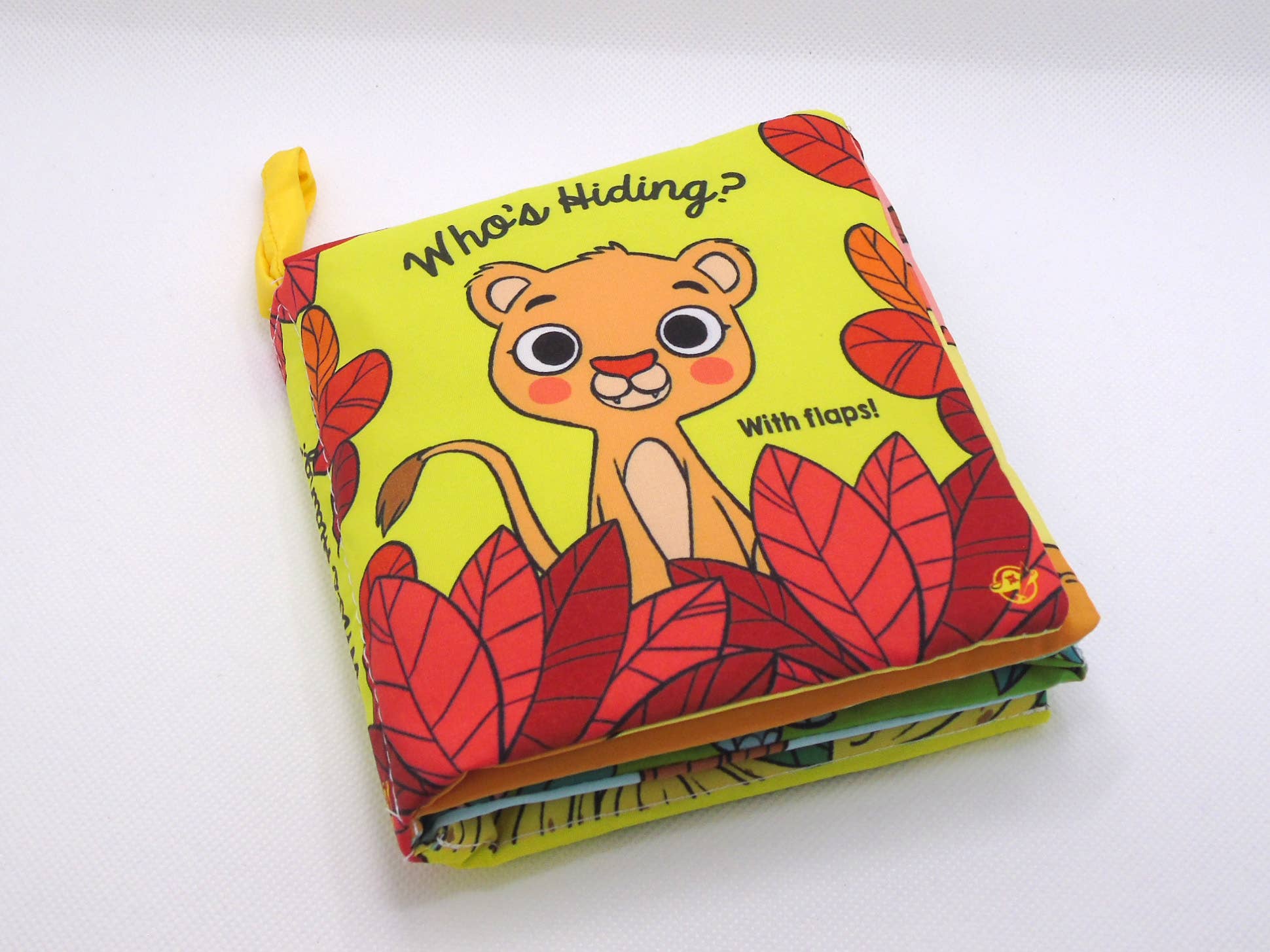 Editorial El Pirata – wholesale Baby- och småbarnsbok (0–2) – VEM GÖMMER SIG?: Tygbok med flikar0