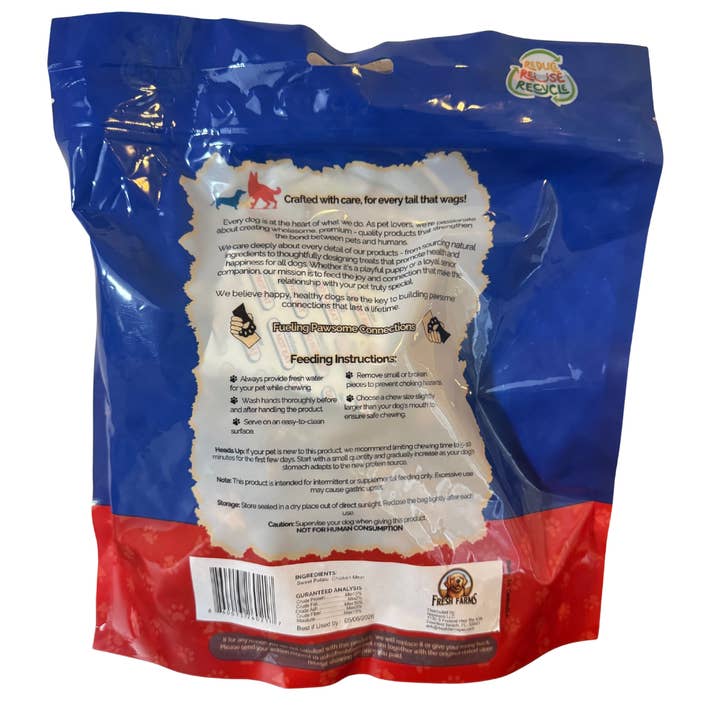 Fresh Farms Pet - Wholesale Pet treats – Dog - Fresh Farms 2 Pounds Sweet Potato & Chicken Jerky Dog Treats, Rawhide Free6