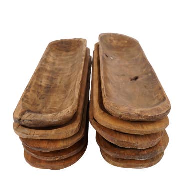 My Amigos Imports – Engroshandel Pyntetallerken/skål – NFC-WH5-IKKE TIL LYS-Lille Baguette-6x20 tommer-NFC-Vokset-8 USD0