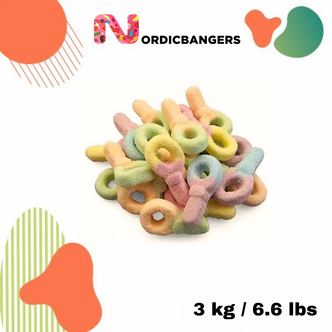 Nordicbangers - Swedish Candy Supply - Wholesale Gummy - Swedish Candy - Frisia Sour Foam Dummies2