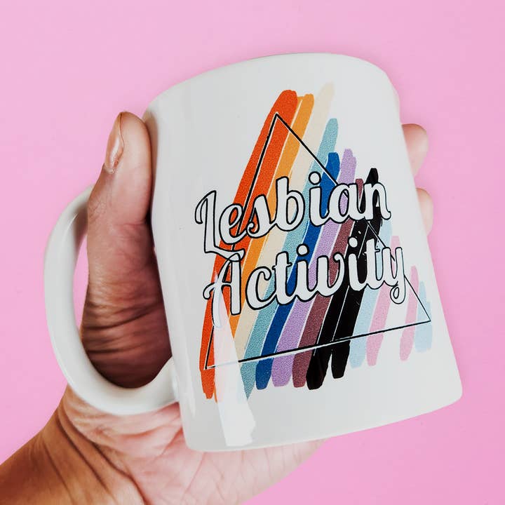 Lesbisk aktivitet mugg för wholesale av Little Rainbow Paper Co