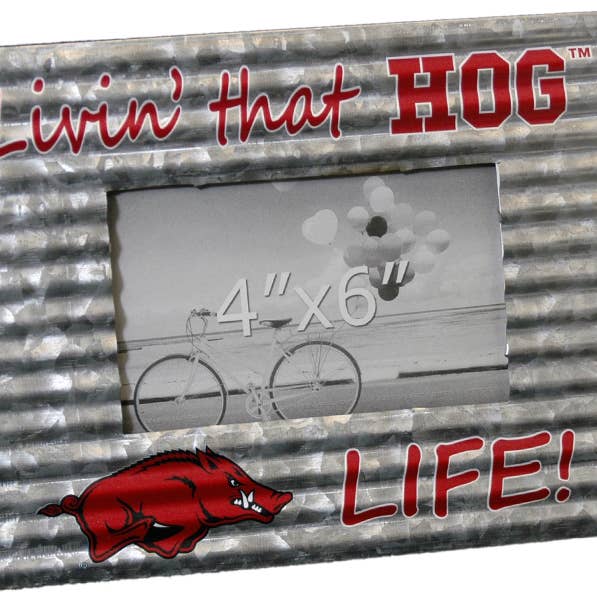 Arkansas Razorbacks Frame Photo Livin Life for wholesale by Jenkins Enterprises
