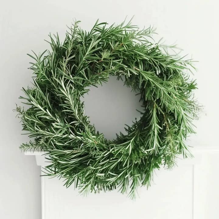 Self-Care Shower - Wholesale Wreath - Rosemary Wreath Real Fresh Live Leaves1