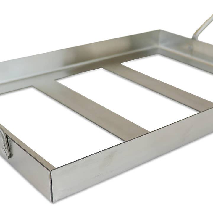 Plateau en acier inoxydable de 12 po x 8 po x 2 po - Support seulement pour la vente par Himalayan Secrets