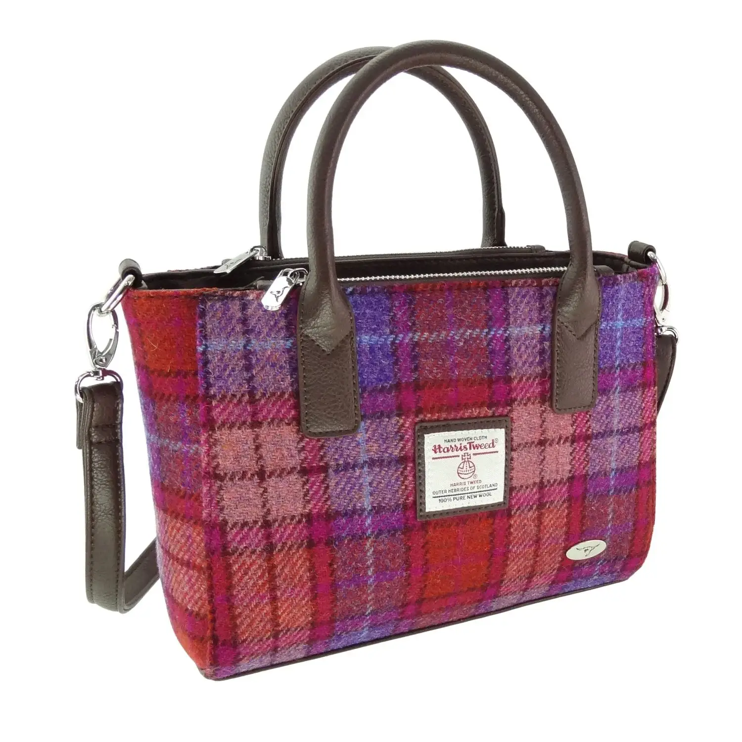 Dublin Gift Company - Vente Tote bag – femme - Petit sac cabas en tweed Harris10