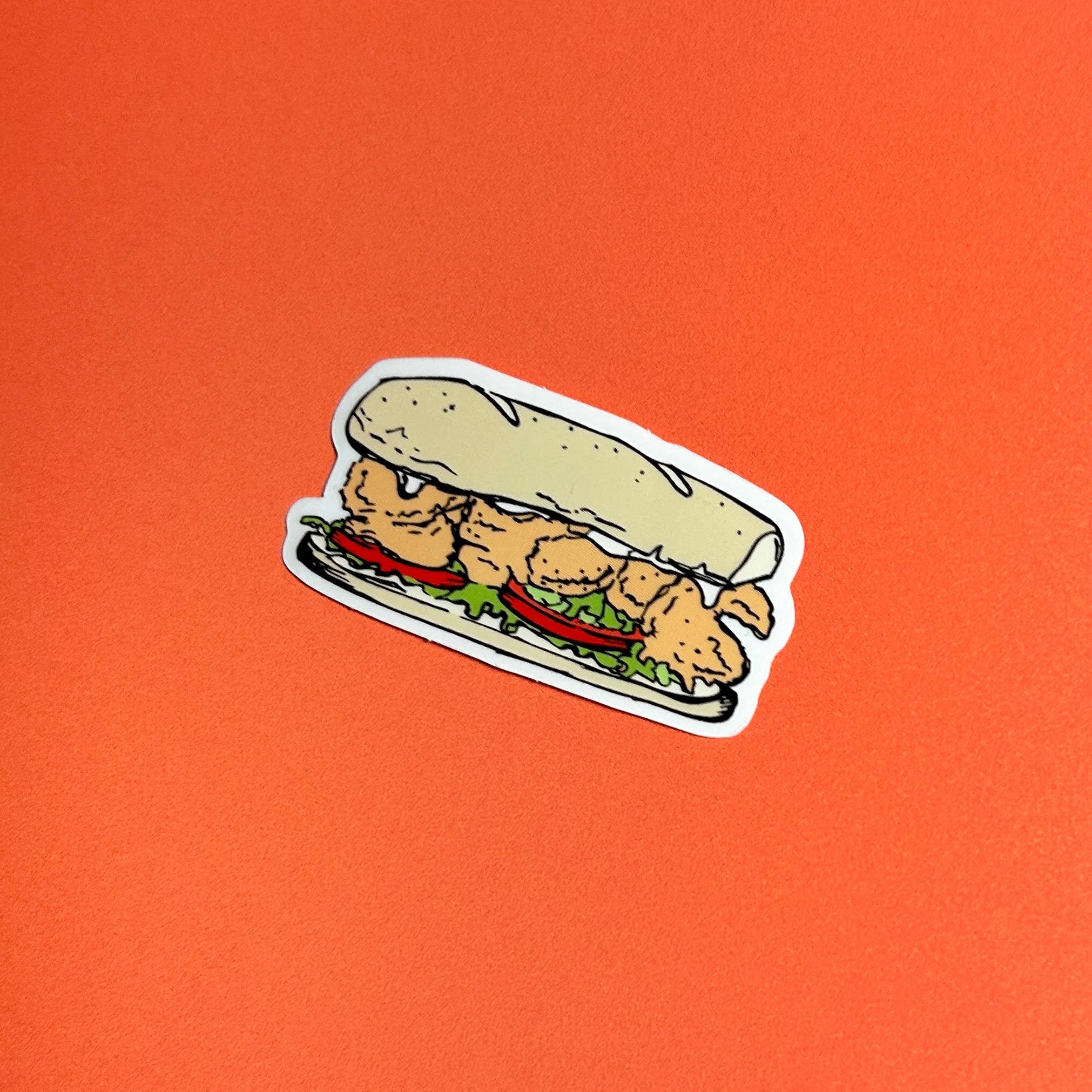 Statement Goods - Wholesale Sticker - Po-boy Sticker