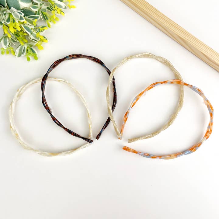 TheDivaSoap - Wholesale Fashion Headband - Women's - Acetate non-slip fine textured headband10