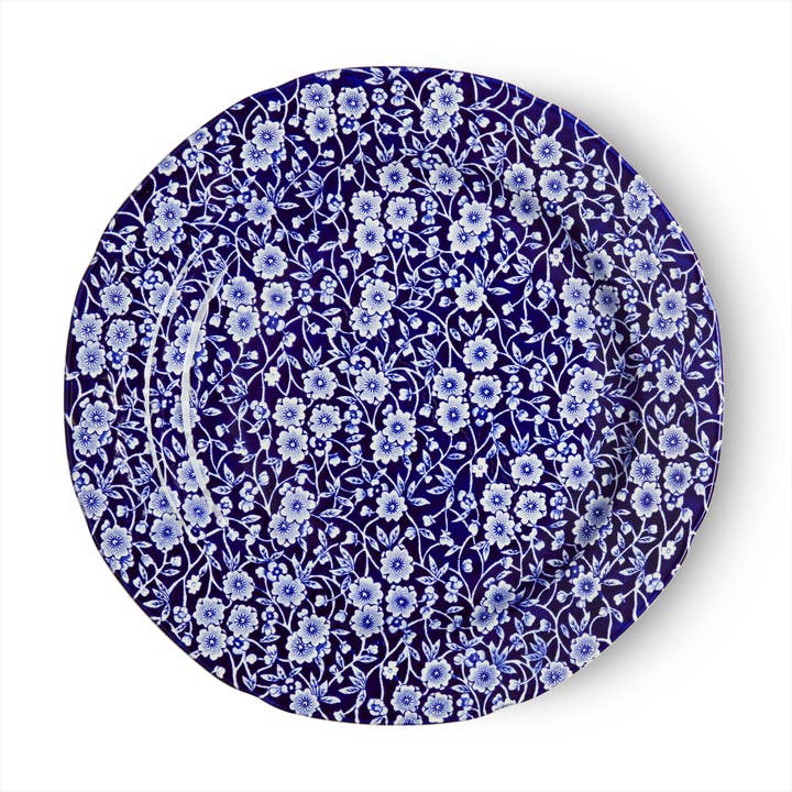 Burleigh - Wholesale Dinner Plate - Blue Calico Large Plate