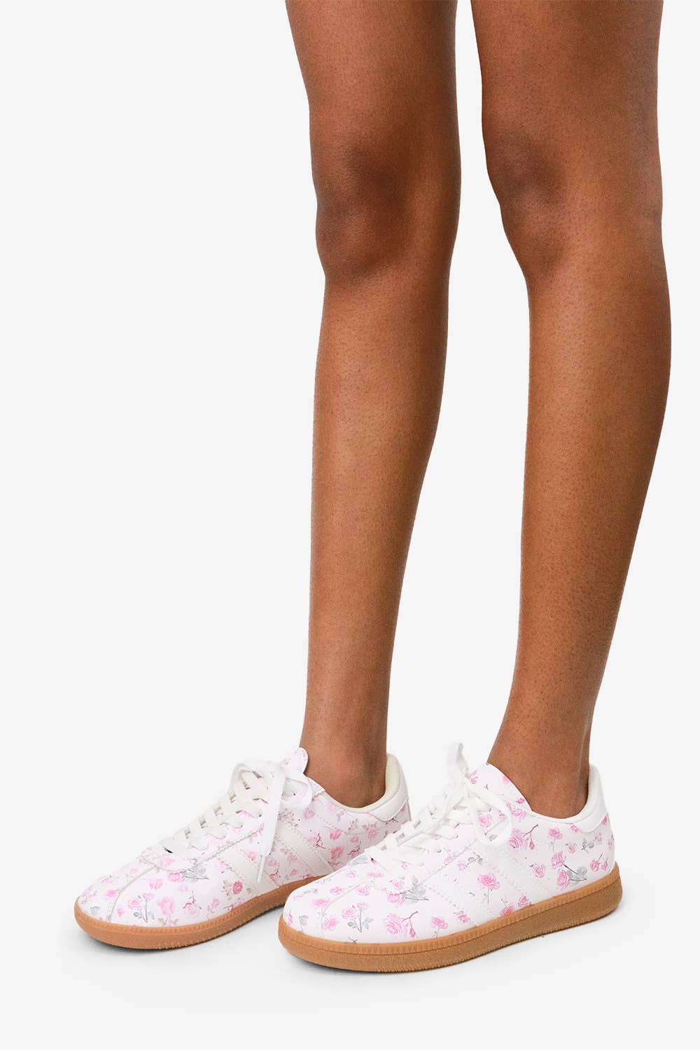 Lemonade Shoes – Engroshandel Lifestyle sneaker - Dame – EXPRESSO BEAN - [ÅBEN STØRRELSE] Blomstrede Sneakers - Hurtig Forsendelse ✈️2