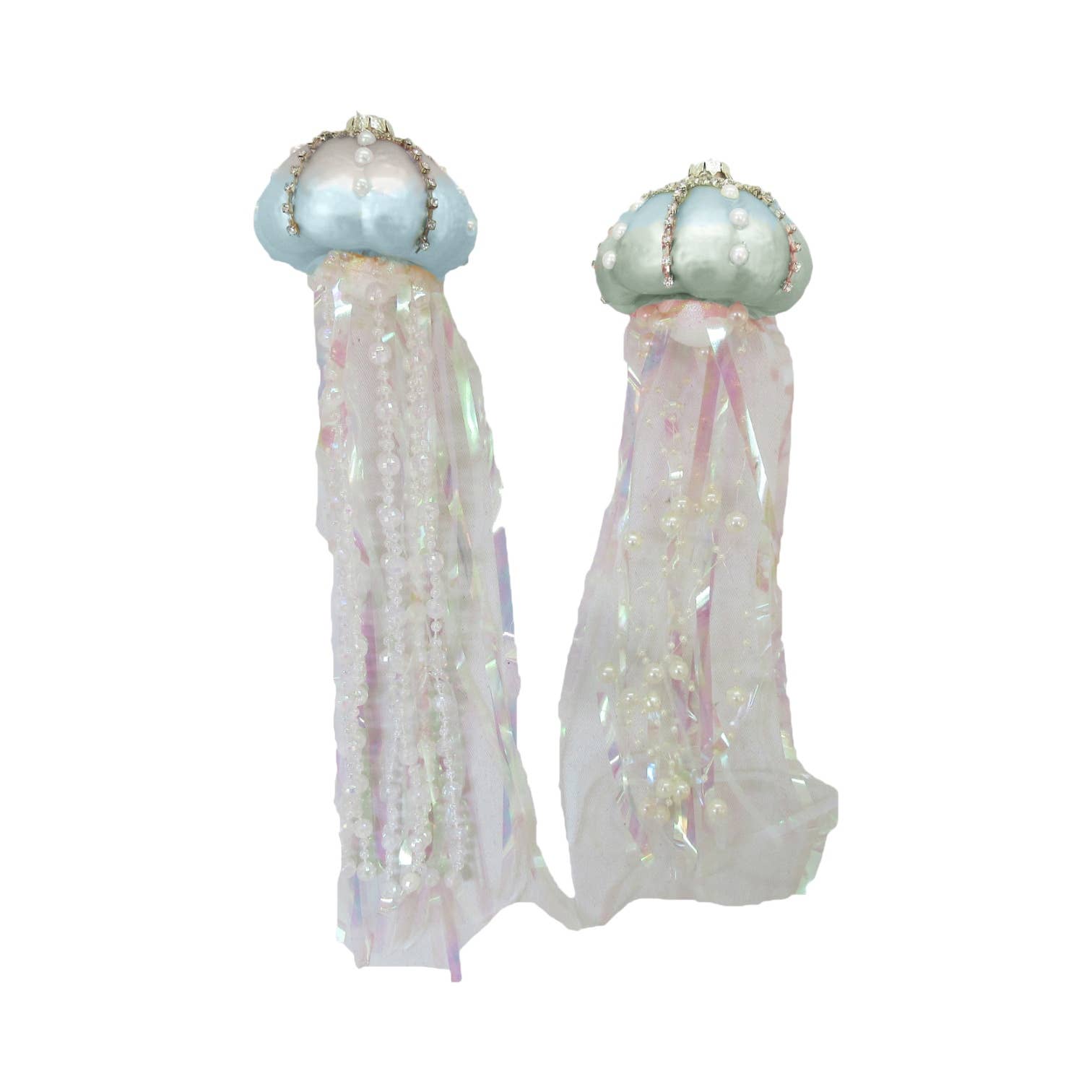 December Diamonds - Wholesale Decorative Tabletop Object - Ocean Breeze 2 Asst Jellyfish