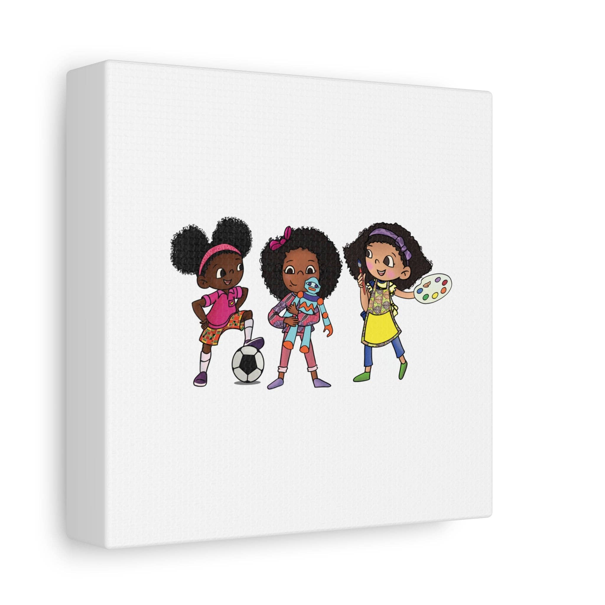 Ikuzi Dolls - Wholesale Art Print - Kids & Baby - Kids' Canvas Wall Art - Playful Characters for Creative Spaces210
