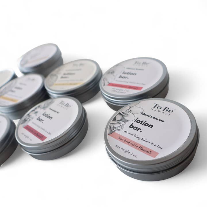 Barres de lotion pour la vente par To Be Hawaii