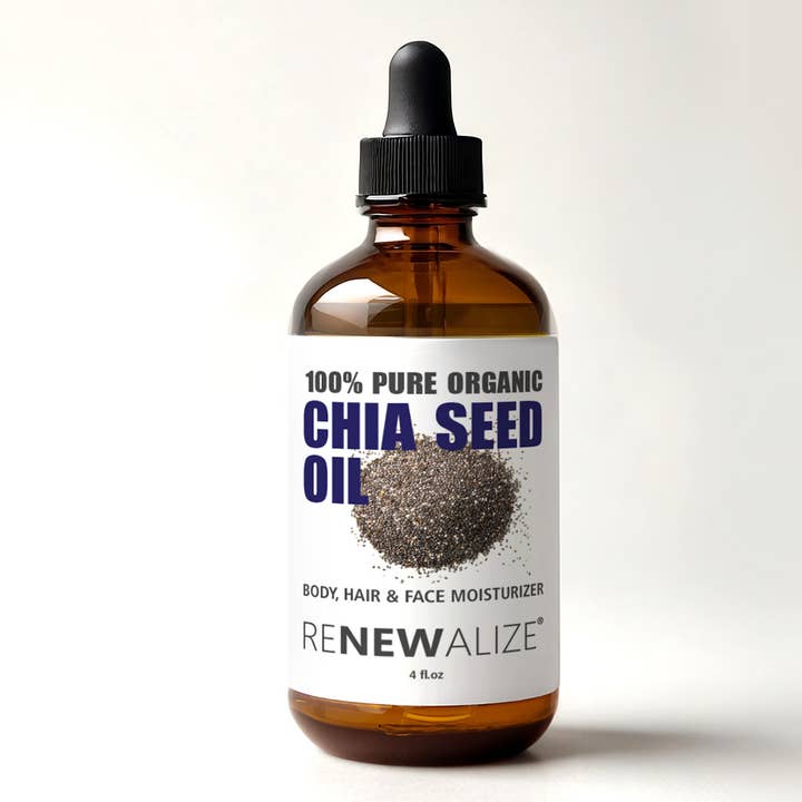 Organic Chia Seed Oil Facial Moisturizer | High Linoleic for wholesale by Renewalize