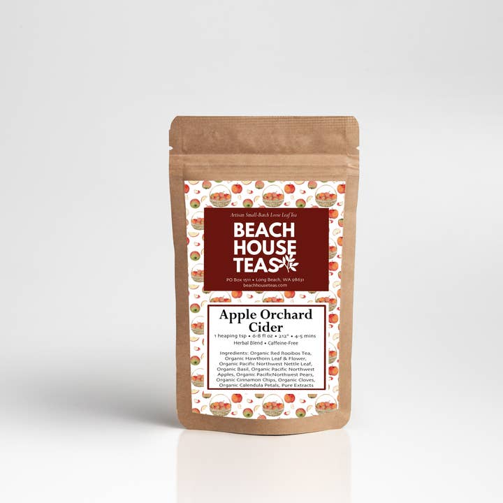 Apple Orchard Cider Artisan Loose Leaf Tea for wholesale by Beach House Teas