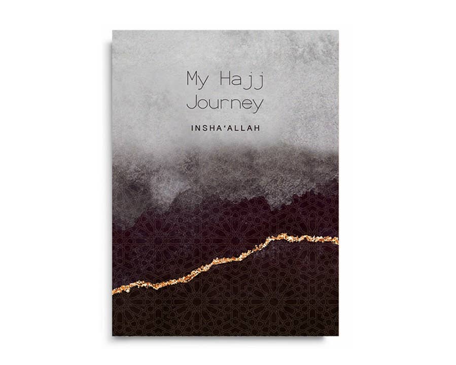 Islamic Moments - Wholesale Notebook - My Hajj Journey - Insha'Allah, A5 Hajj Notebook Diary Planne2