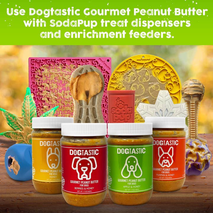 SodaPup Dog Toys – wholesale Godis - Hund – Dogtastic Gourmet Jordnötssmör för Hundar - Linfrö