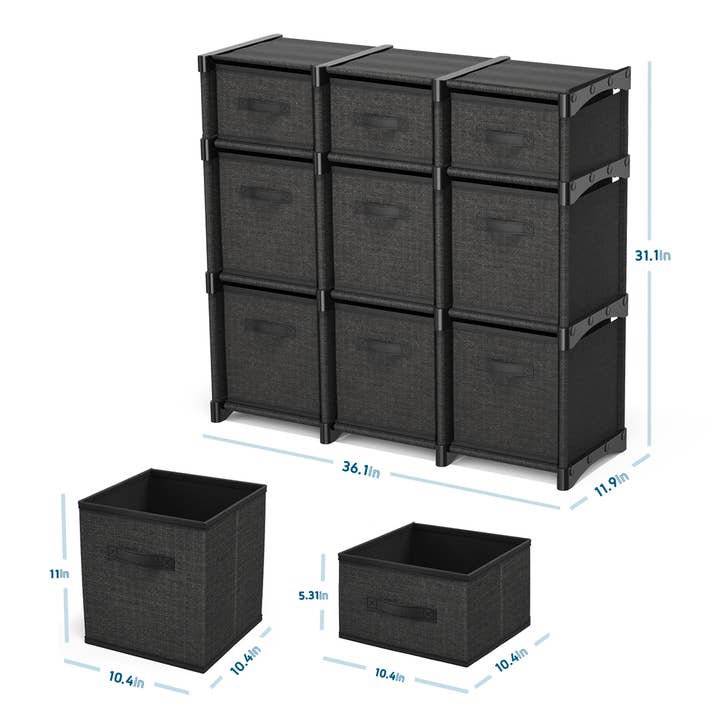 Clara Clark - Wholesale Storage Bin - Cube Storage Organizer