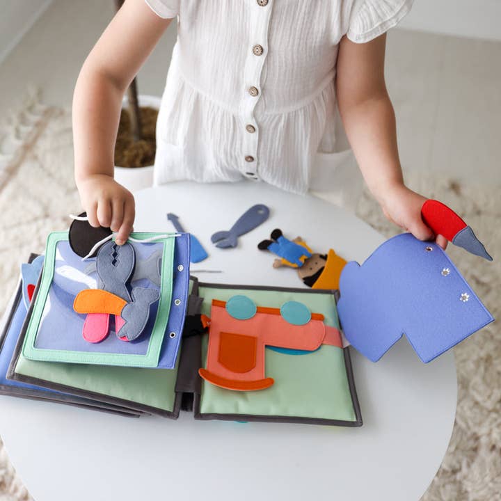 Educating AMY Ltd - Wholesale Crafts, Hobbies & DIY - Little Mechanic Creative Play Quiet Book5