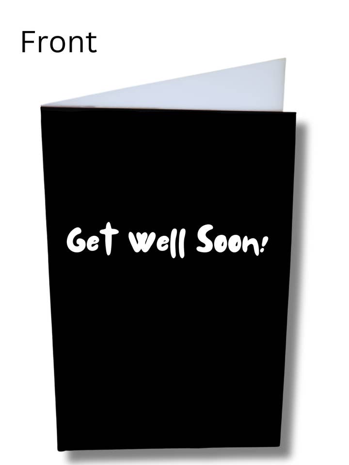 Sarkastisk og ligefrem God bedring-kort for engroshandel hos GrouchCards