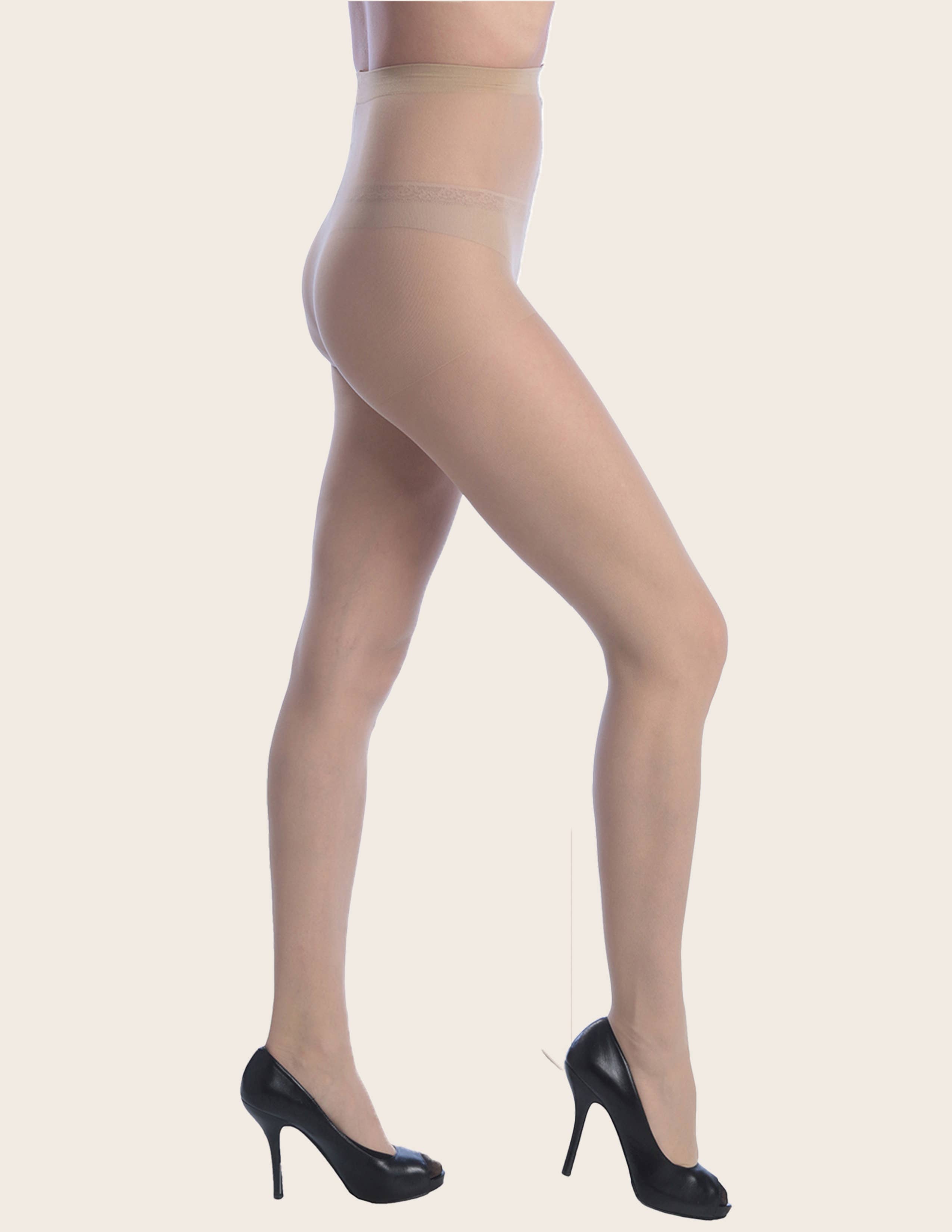 Isadora, Tipi toe, & James Fiallo - Wholesale Pantyhose - Women's - Isadora Women Comfort Sheer Tights Reinforced Pantyhose3