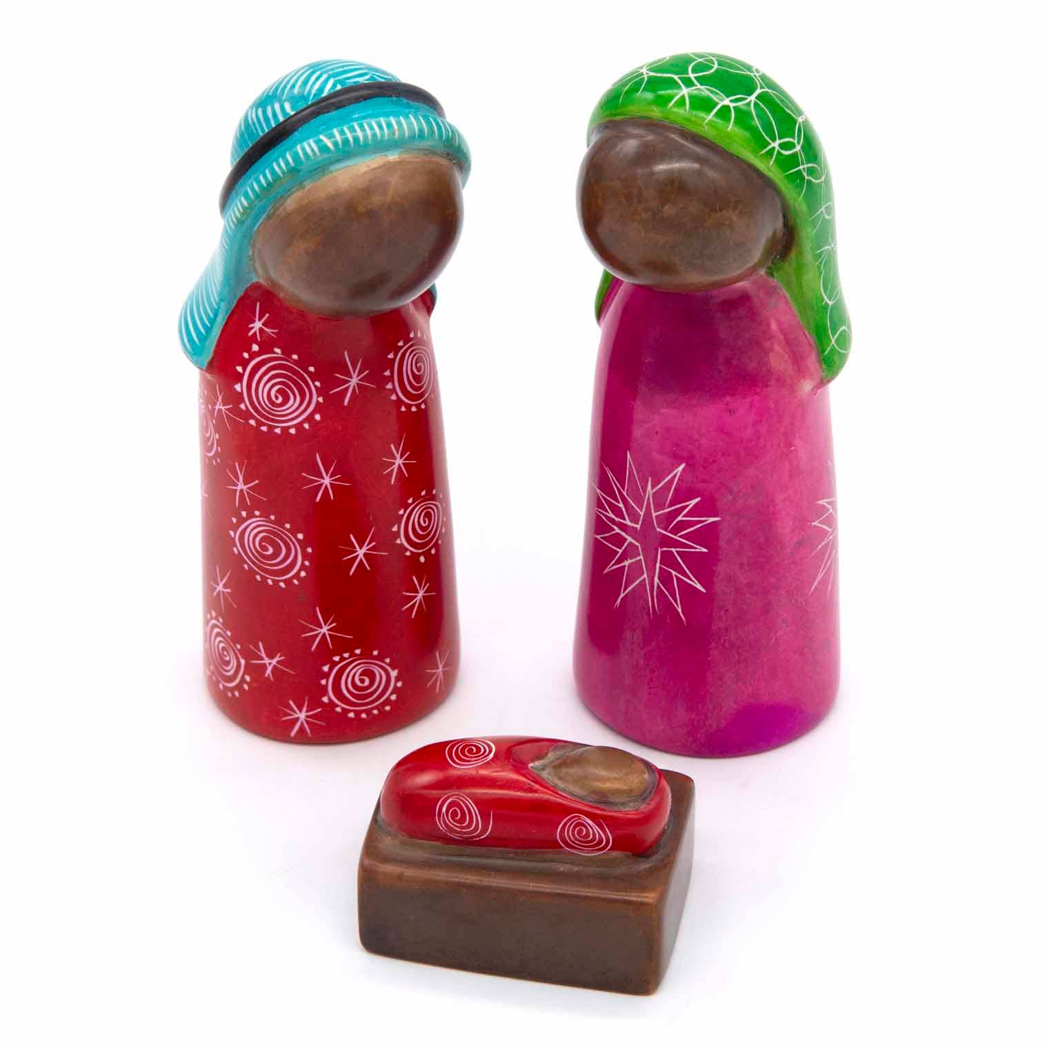 Siesta - Wholesale Christmas Decoration - Soapstone Nativity Set6