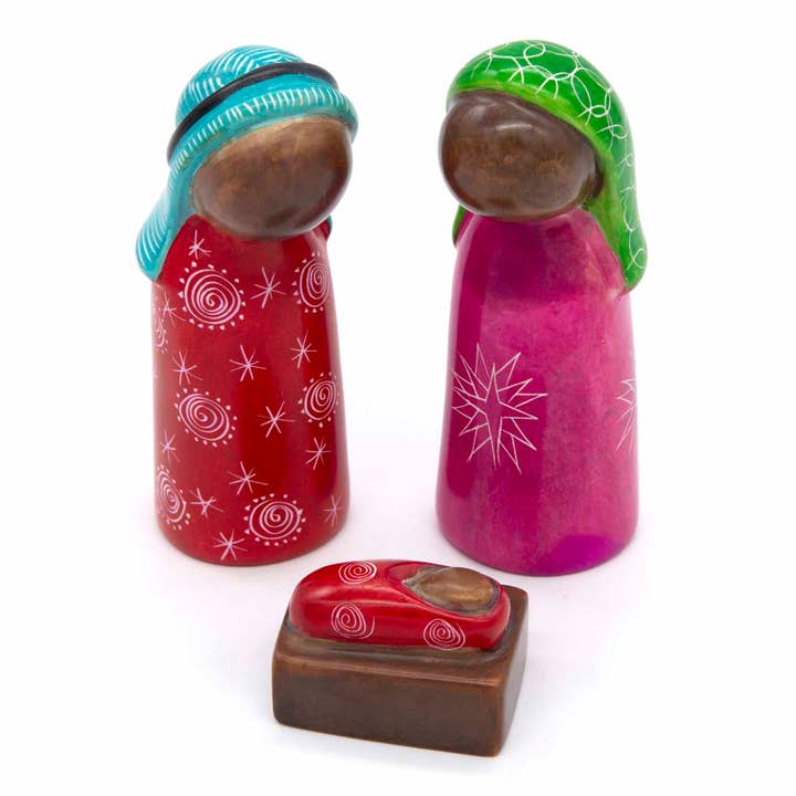 Siesta - Wholesale Christmas Decoration - Soapstone Nativity Set6