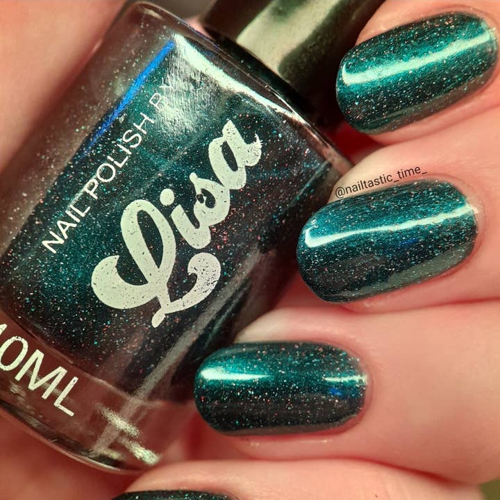 vernis à ongles Emerald Dust pour la vente par Make up by lisa