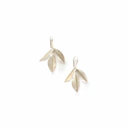 Fair Anita - Wholesale Dangle Earrings - Leaf Cluster Earrings - Silver