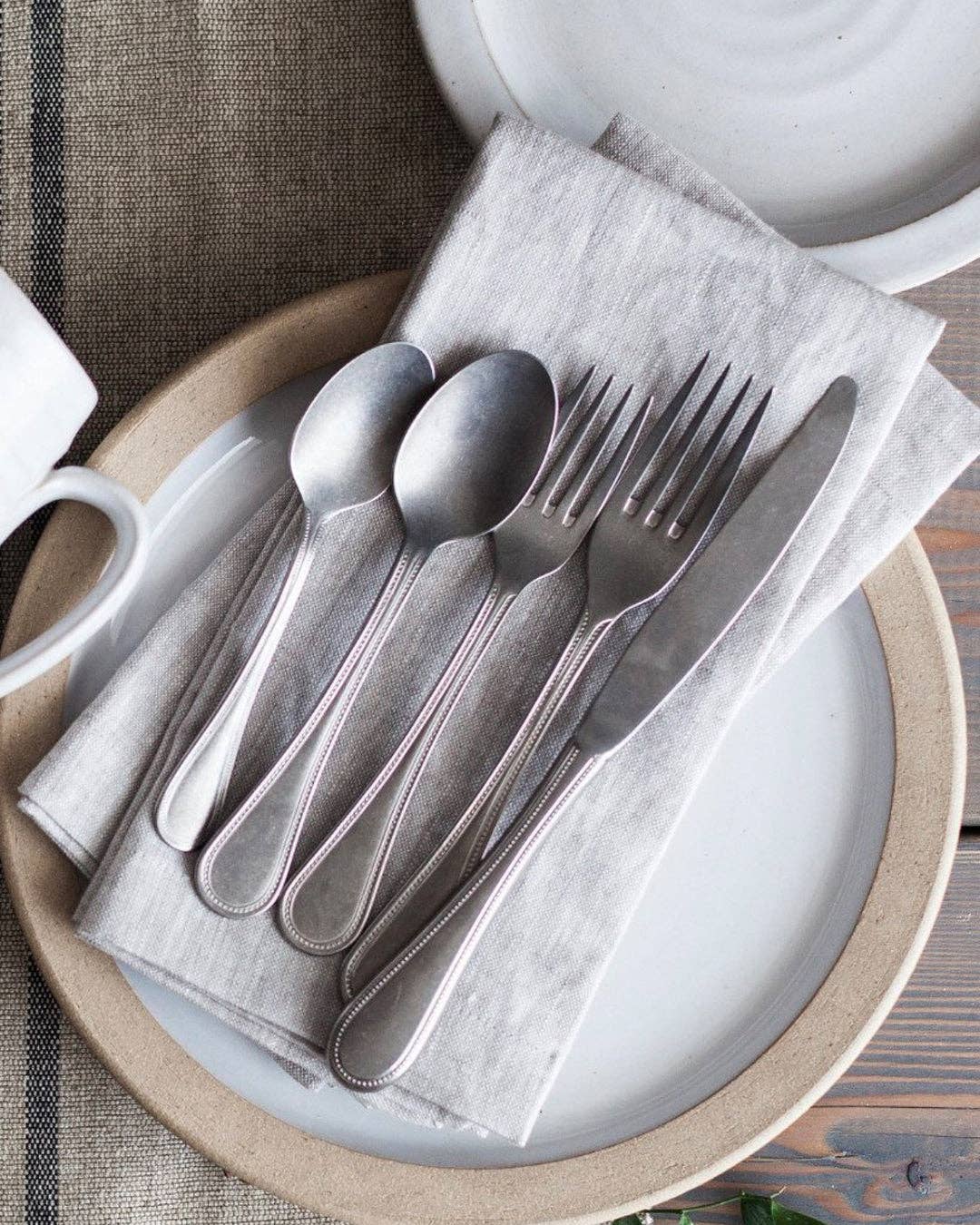 Farmhouse Pottery - Wholesale Flatware Set - Coventry Flatware Set1