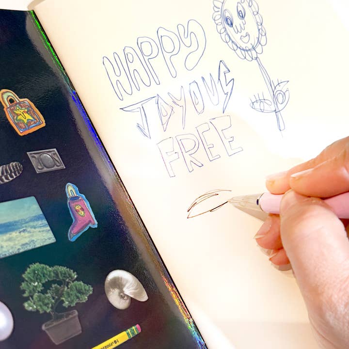 Holly Simple - Wholesale Notebook - Everything is a Spell Holographic Notebook + Sticker Set7