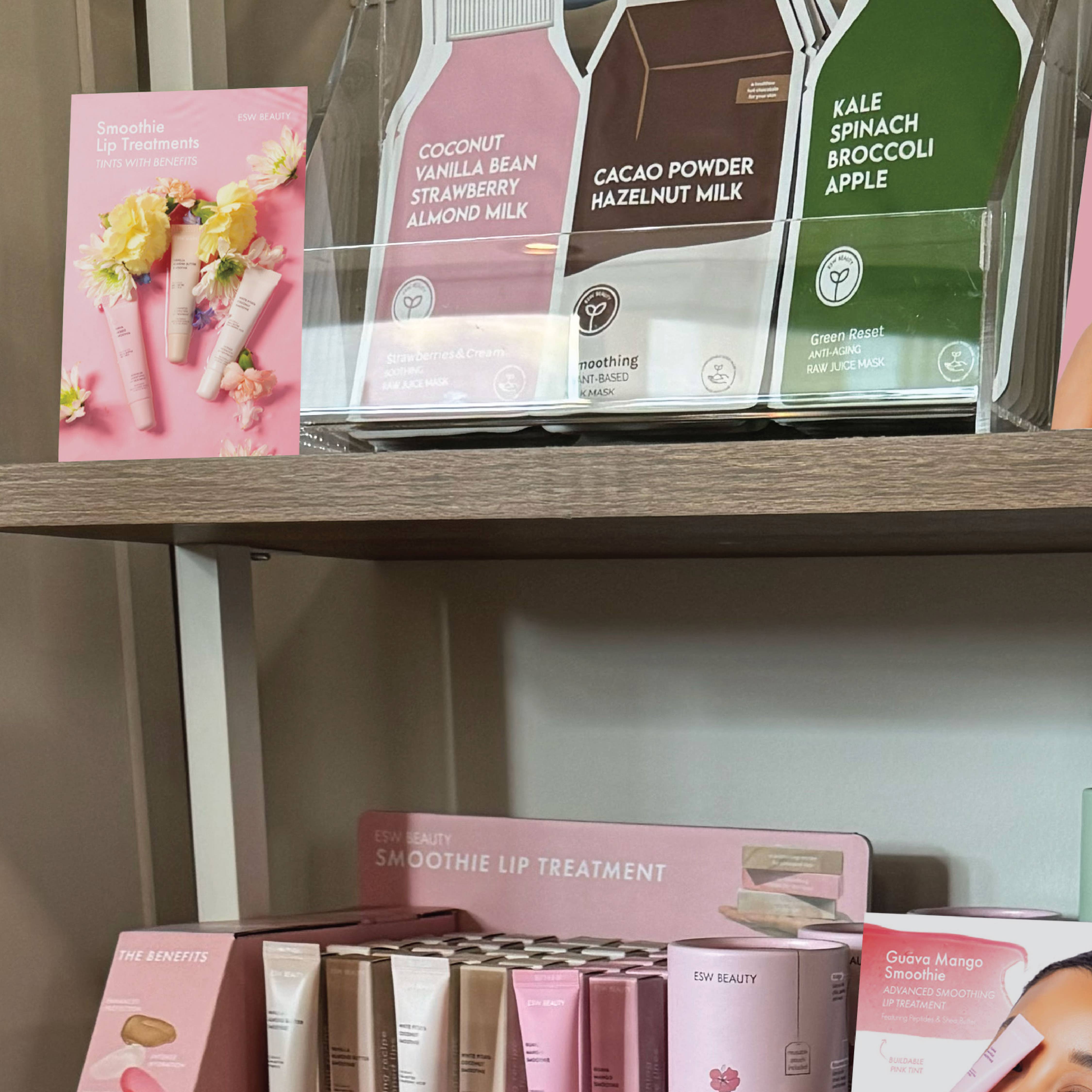 ESW Beauty - Wholesale Retailer Display - Beauty & Wellness - Lip Treatment 2024 - Table Tent Card1