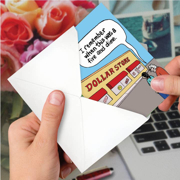 NobleWorks - Wholesale Birthday Card - NobleWorks - Dollar Store Greeted Birthday Card