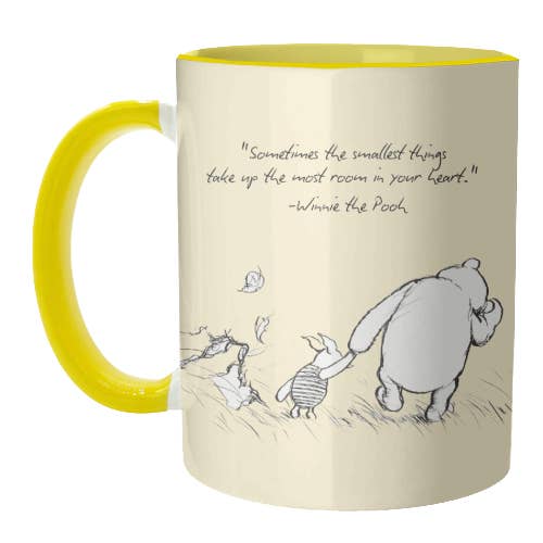 Mugs 'Les plus petites choses' par Mme Doodle pour la vente par ART WOW