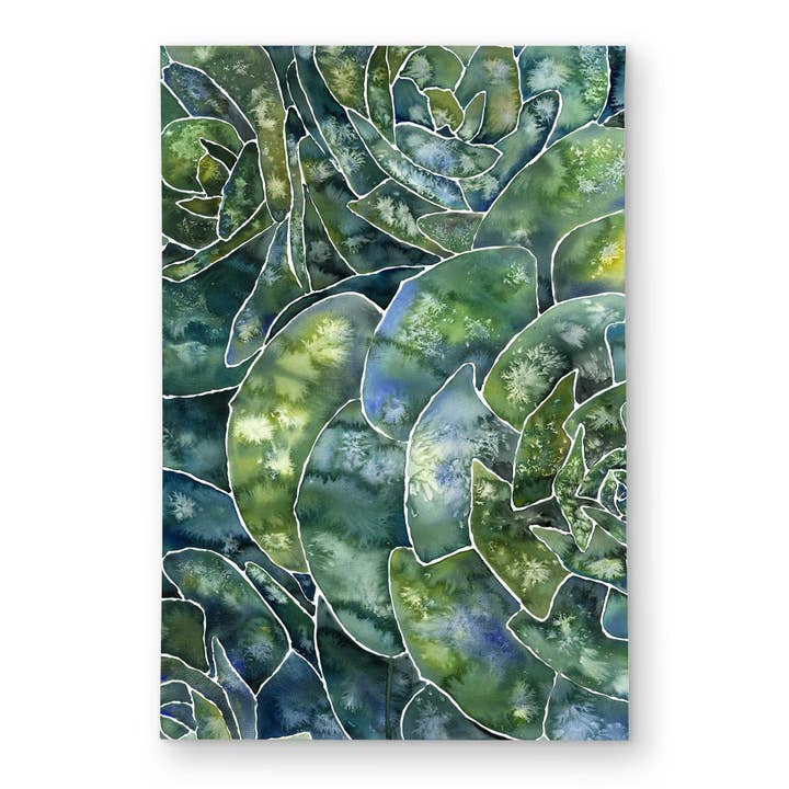 Abstract Succulents Rug | Cactus Bedroom Outdoor Decor Rug for wholesale by BEGIN HOME DECOR