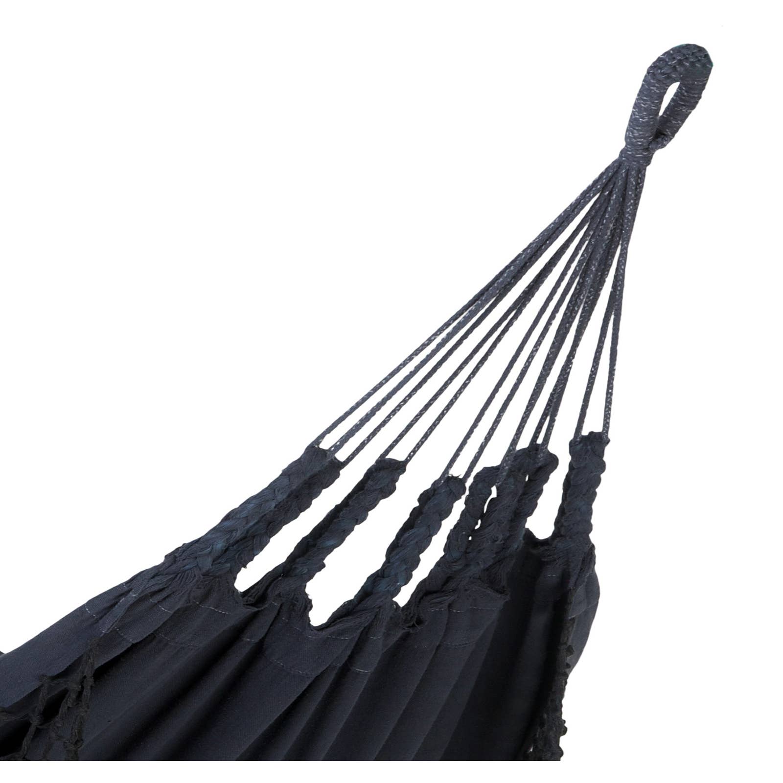 Naya Nayon – Engroshandel Hængekøje – Antik Grå Dobbelthængestol i tykt 100% bomuld, håndlavet2