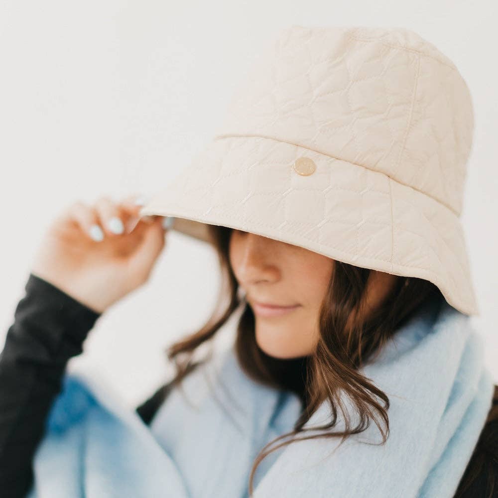 Pretty Simple - Wholesale Bucket Hat - Women's - Chiara Quilted Bucket Hat Wholesale10