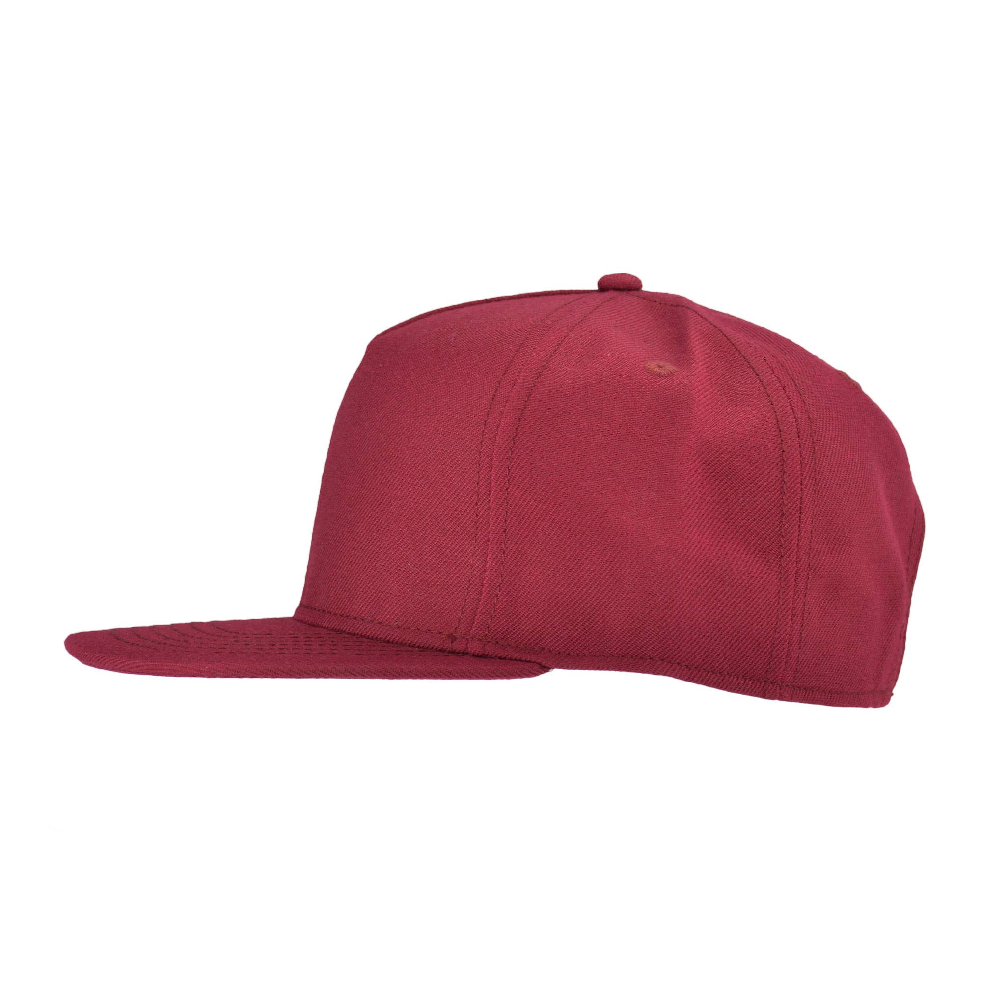 Dalix - Vente Casquette à visière plate – unisexe - DALIX Casquette à 5 panneaux en laine mélangée28