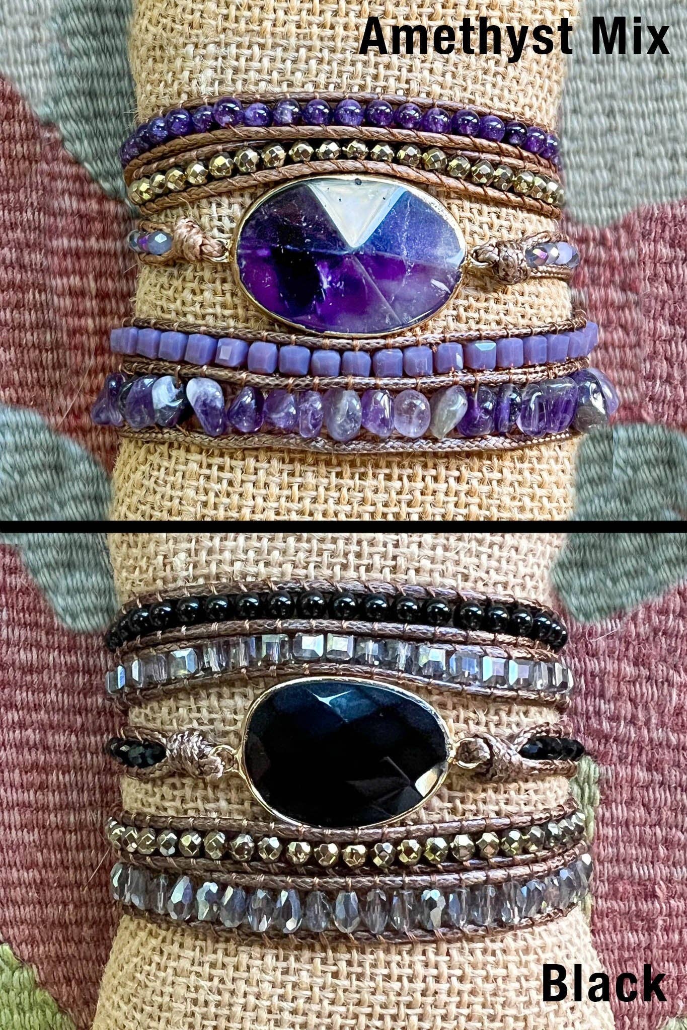 Dylan Designs - Vente Bracelet de perles - Bracelet Kelly Wrap16