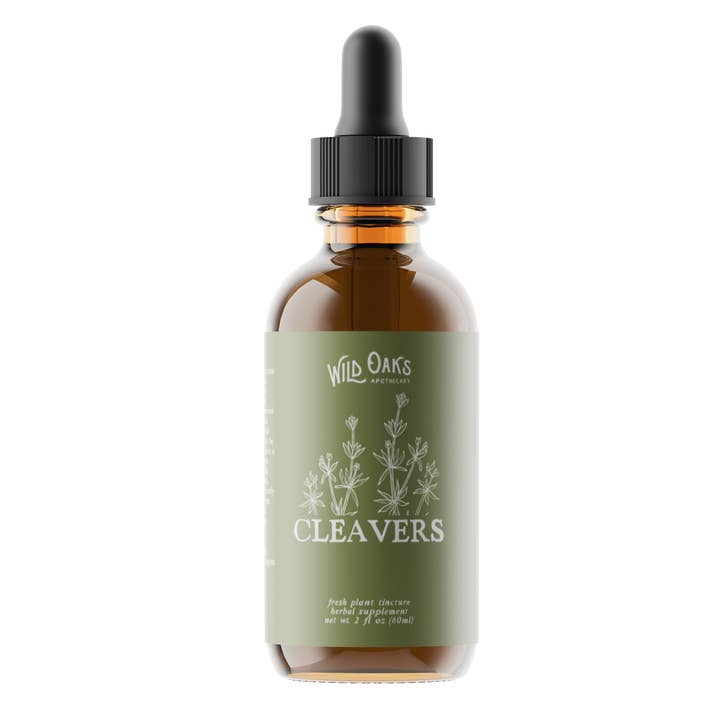 Wild Oaks Apothecary – wholesale Tincture – Cleavers Tincture