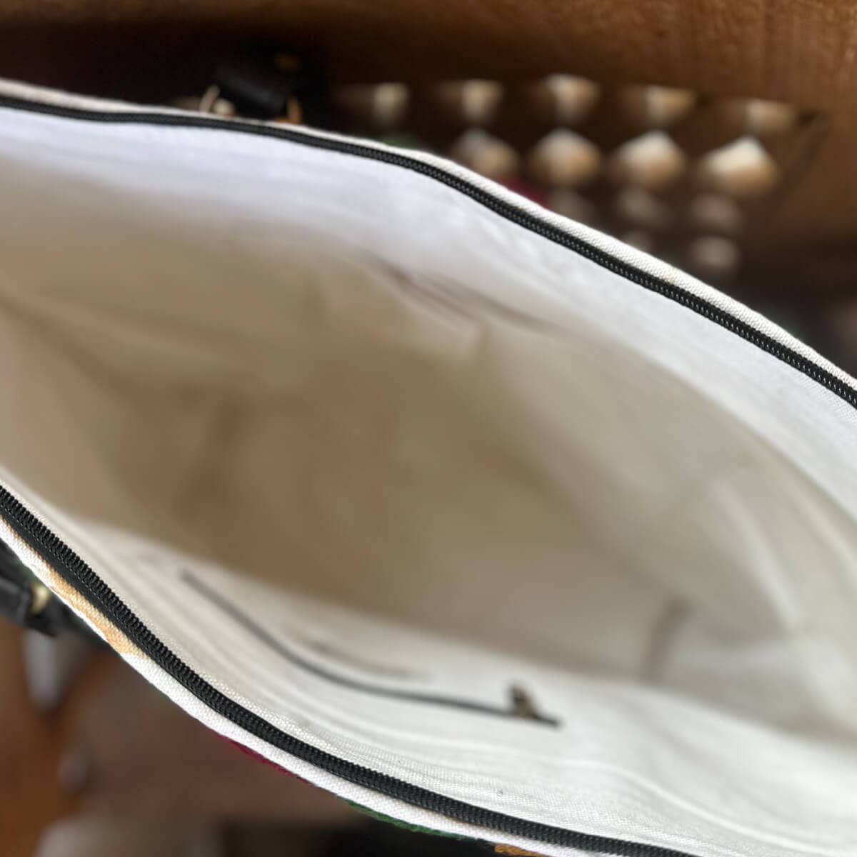 kikooni - Wholesale Weekender Bag - Women's - XL Weekender "Orange Check"5