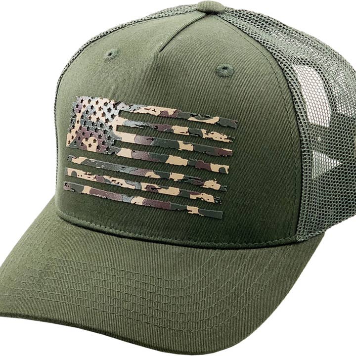 KBETHOS - Wholesale Trucker Hat - Unisex - FLAG UV PRINT MESH BACK BALLCAP29