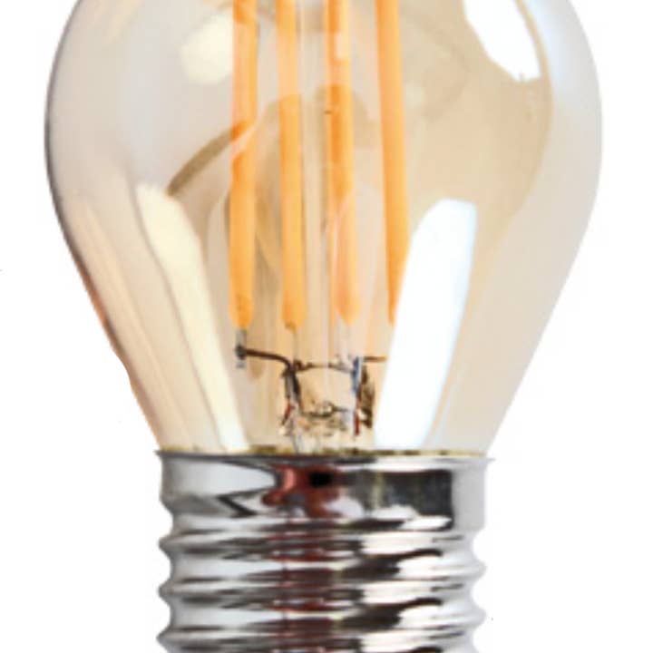 Opjet Paris - Wholesale Light Bulb/Puck - Round LED Bulb 6W E27 amber D4.5 H8cm dimmable