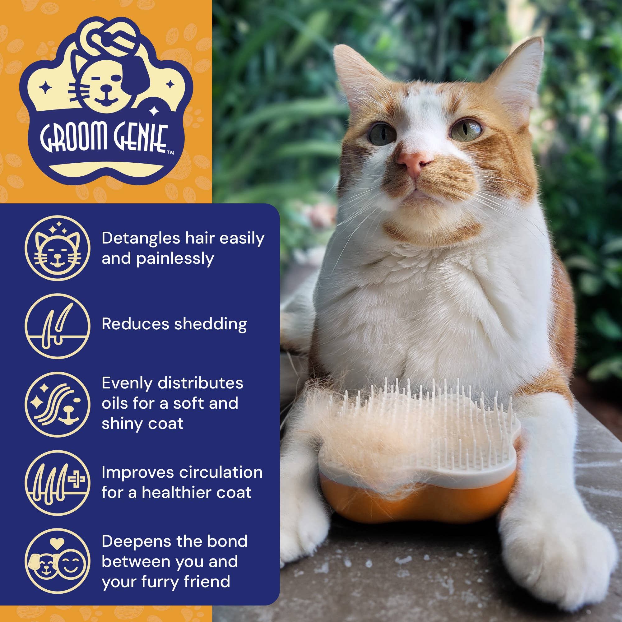 Groom Genie - Vendita all'ingrosso Spazzola - Cani e gatti - Groom Genie originale5