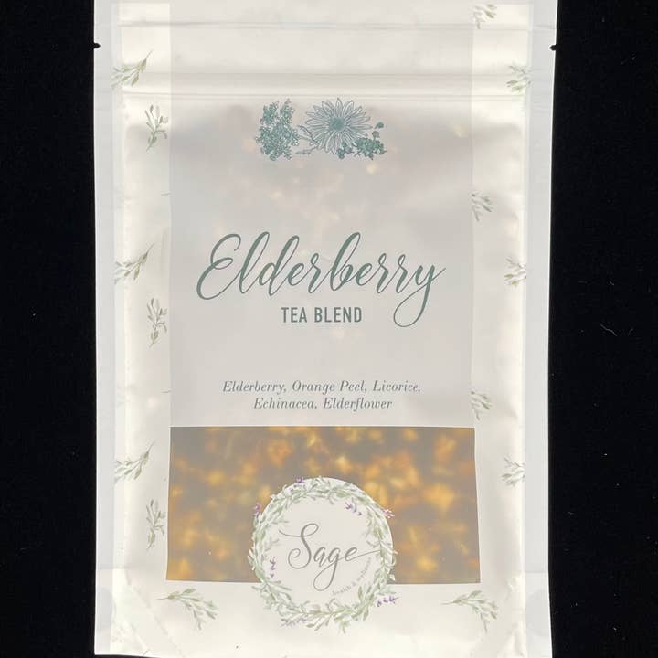 Salbei-Holunderbeer-Kräutertee für den Großhandel von Sage Health and Wellness