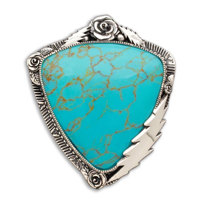 Grateful Dead Bobby's Bolo Pendant for wholesale by Hiouchi Jewels | Rose & Bolt Grateful Dead Jewelry