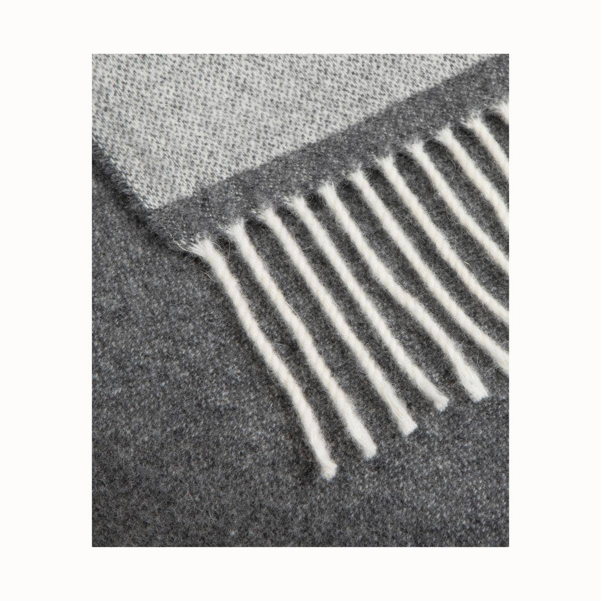 SOFIA TOSCANO - Wholesale Throw Blanket - Fara Double - Face in Recycled Wool4